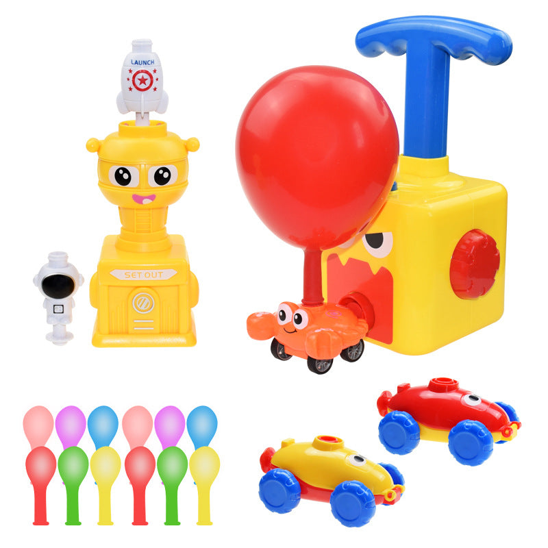 🎁Fun Packed Balloon Car Toy Pump Set