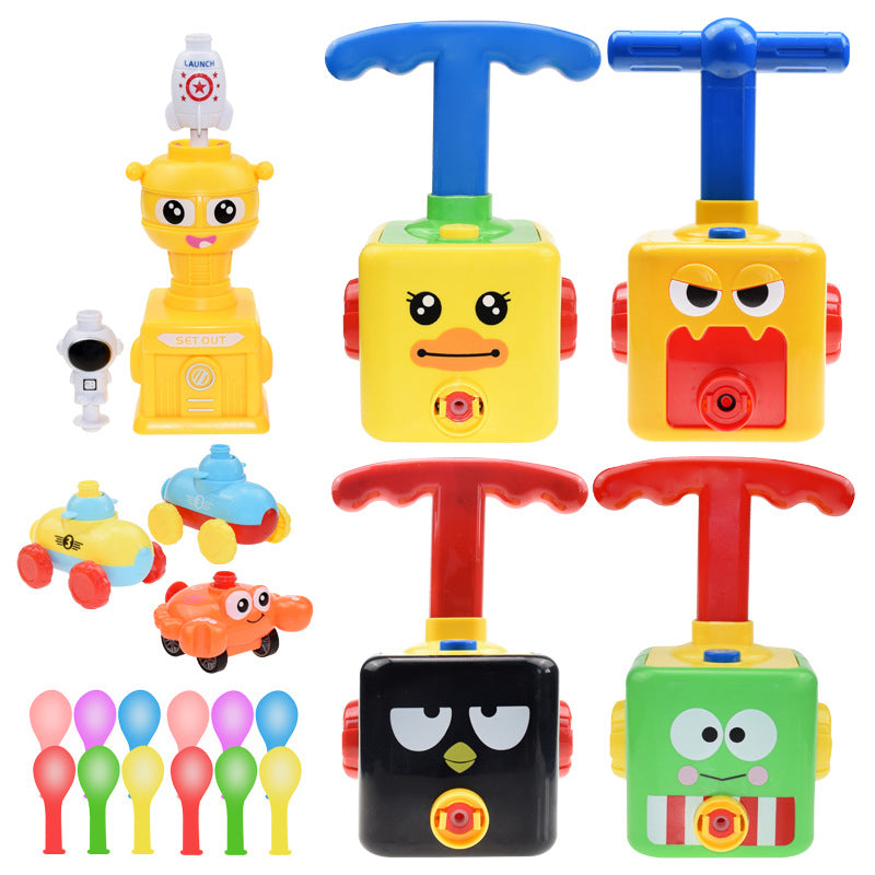 🎁Fun Packed Balloon Car Toy Pump Set