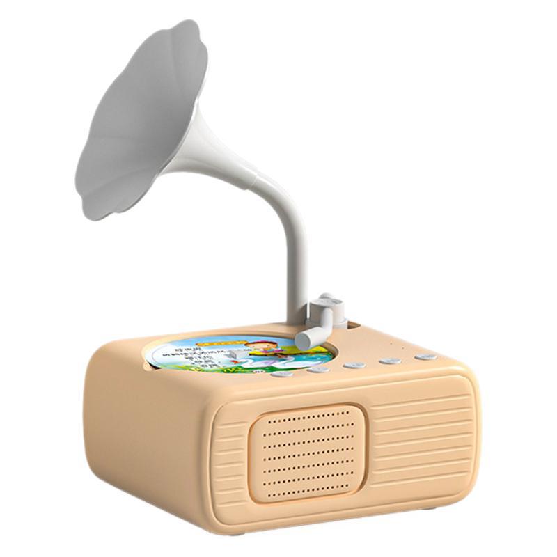 🎶Kids Phonograph with 96 Cards💿📻Early Education Phonograph Story Machine