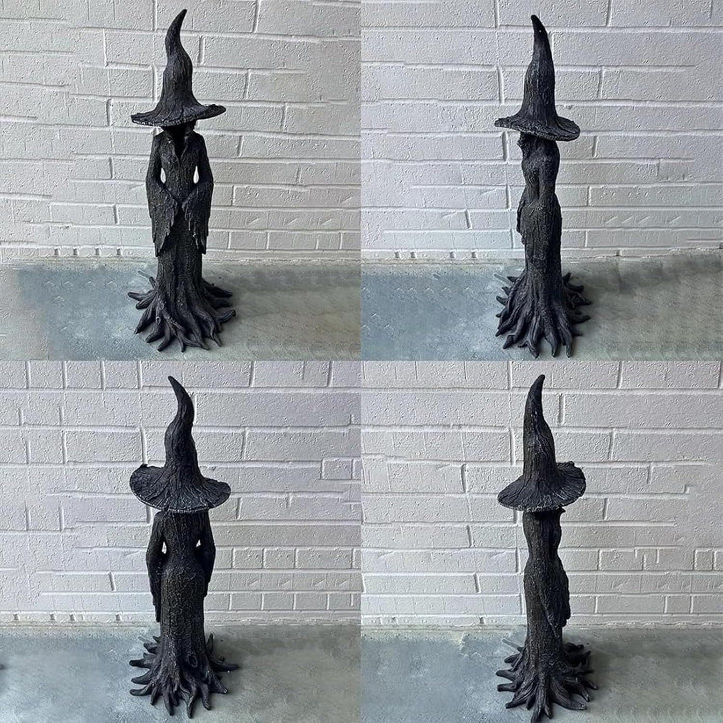 🧙‍♀️💫Hand-Painted Enchanting Witch Statue: The Guardian of Your Home