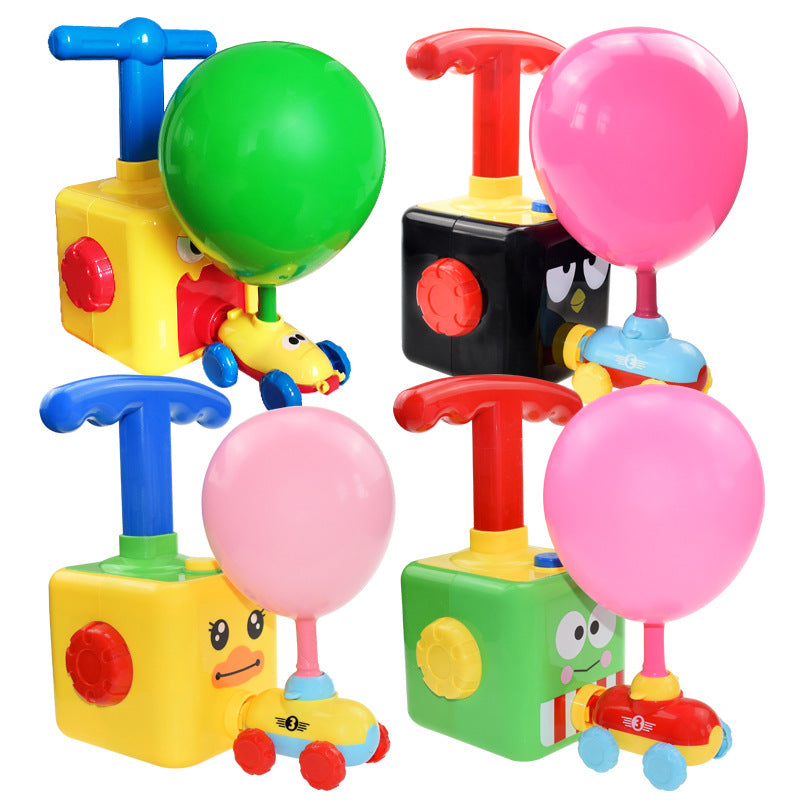 🎁Fun Packed Balloon Car Toy Pump Set
