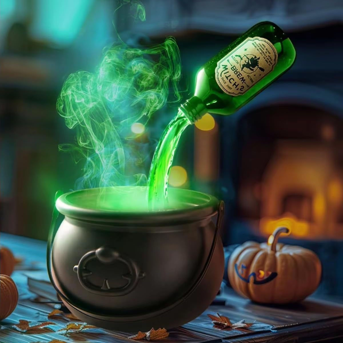 💀Black Witches Bowl Hocus Pocus Party Decoration