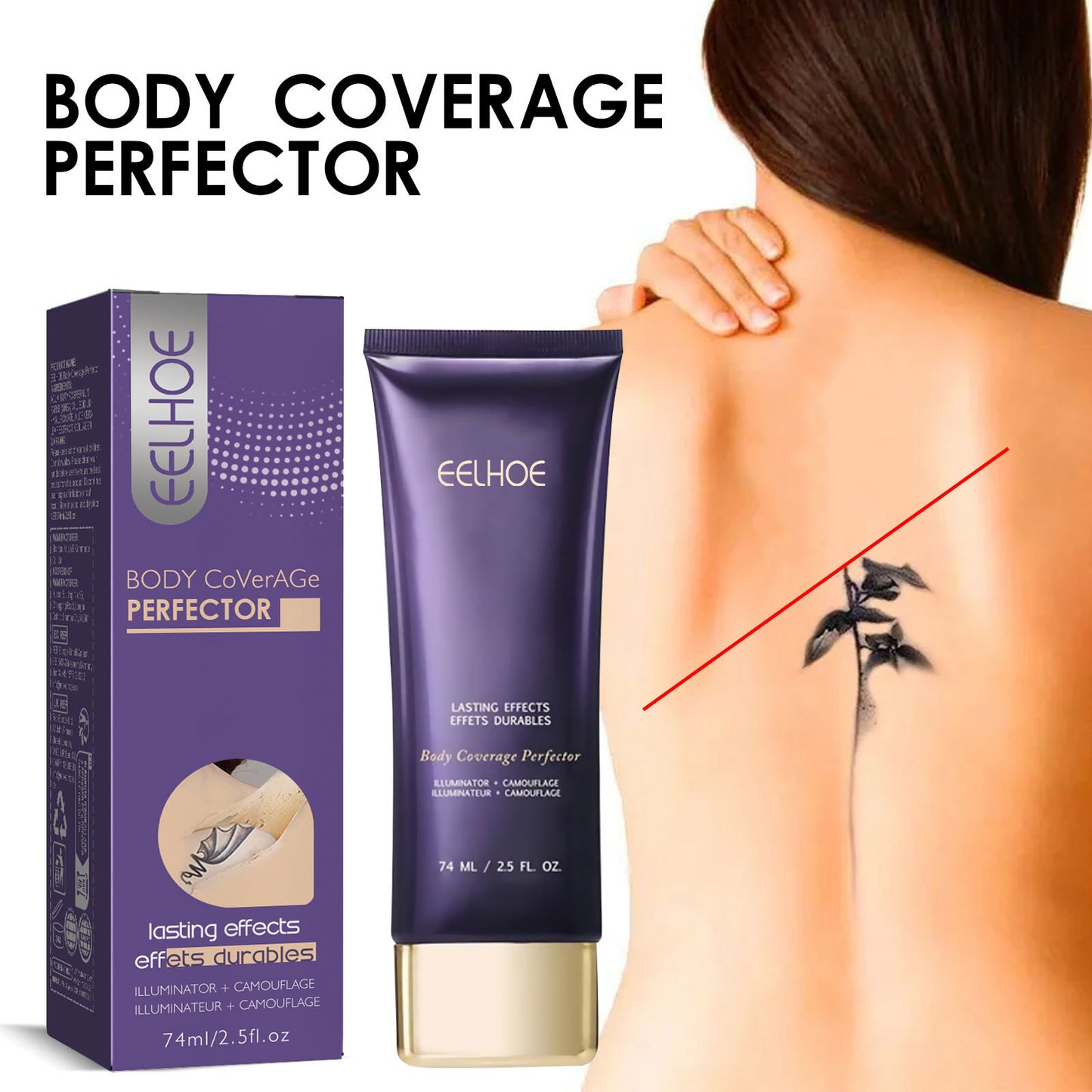 ✨ Body Coverage Perfector – Waterproof, lightweight & flawless body makeup