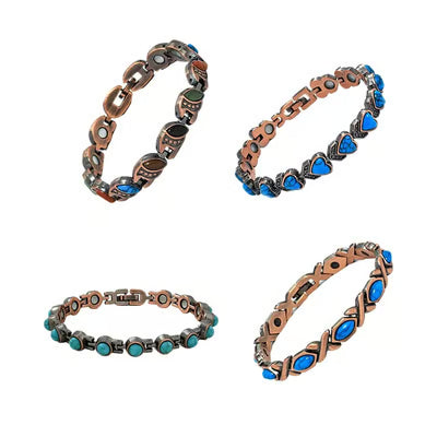 Antique Copper Magnetic Bracelet