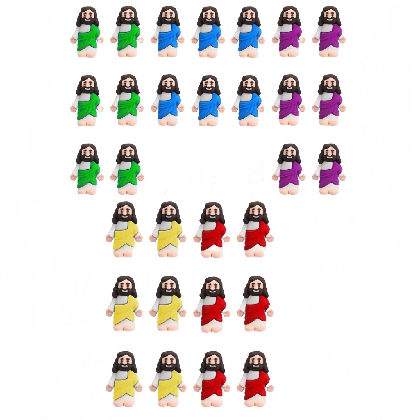 🔥Original Design Figures - Jesus Loves You💖