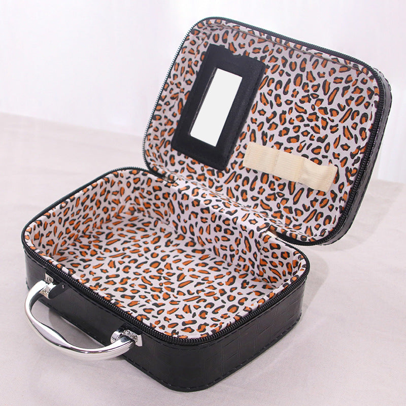 Portable Sewing Kit in Faux Leather Case