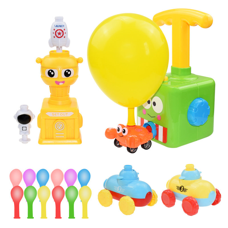 🎁Fun Packed Balloon Car Toy Pump Set