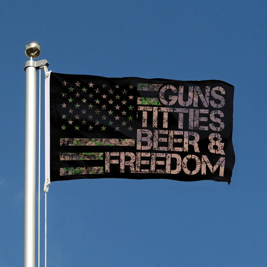 American Flag Pattern Garden Flag without Flagpole