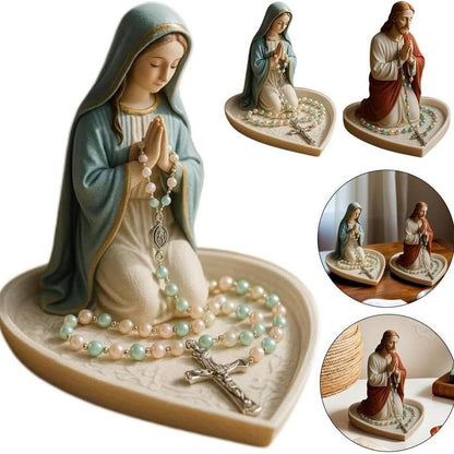 🔥Virgin Mary Rosary Holder - ✝️With Necklace