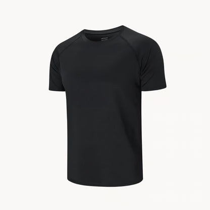Men's Plain Round Neck Raglan Sleeve
