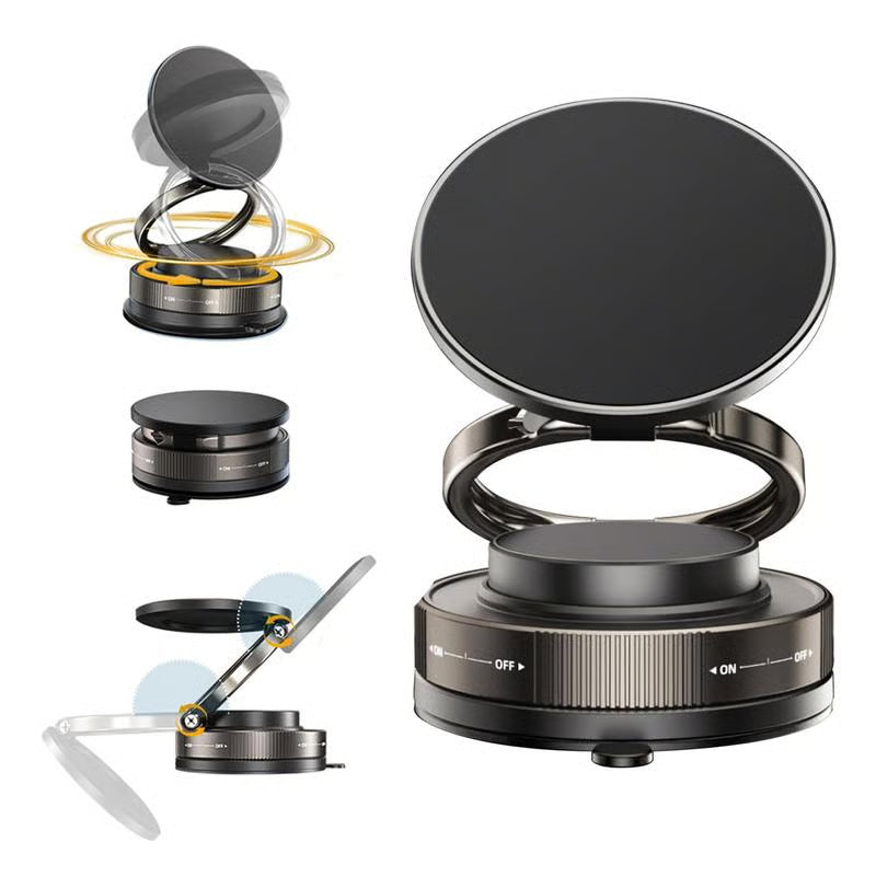 🏆 50K+ SOLD! – Almost Gone💥-✨360° Adjustable Vacuum Magnetic Phone Holder