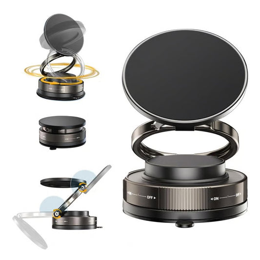 🏆 50K+ SOLD! – Almost Gone💥-✨360° Adjustable Vacuum Magnetic Phone Holder