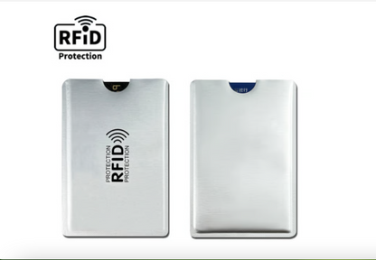🔐8 Packs RFID Blocking Card Sleeves – Anti-Skimming Credit Card Protection Set