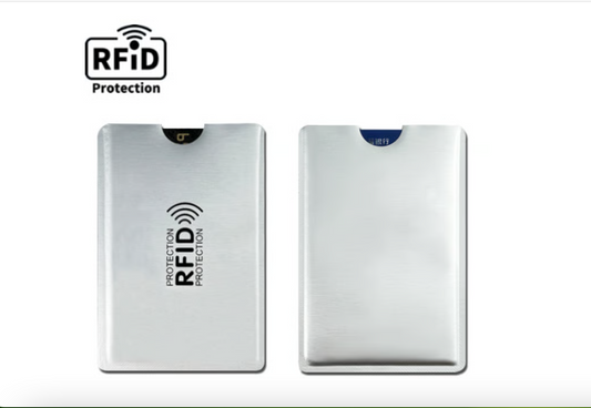 🔐8 Packs RFID Blocking Card Sleeves – Anti-Skimming Credit Card Protection Set