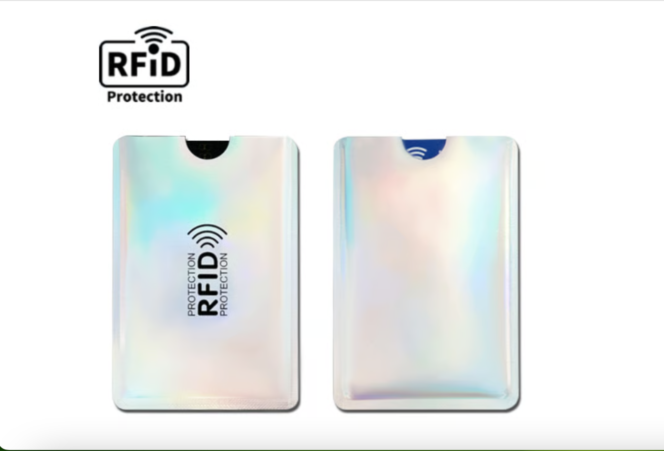 🔐8 Packs RFID Blocking Card Sleeves – Anti-Skimming Credit Card Protection Set