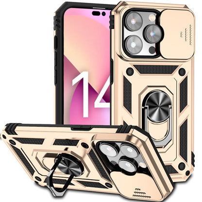 Magnetic Car Finger Ring 3-in-1 Phone Case