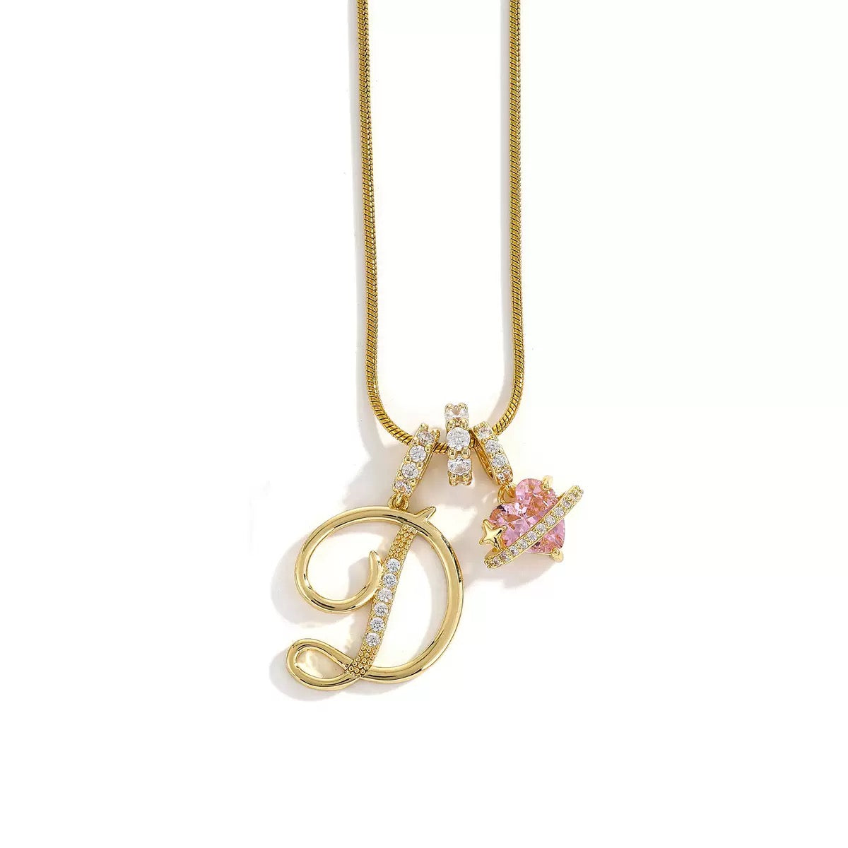 💖 LAST DAY – 57% OFF ✨ 3-layer pendant necklaces with initials A-Z 🎀 | Personalized & elegant