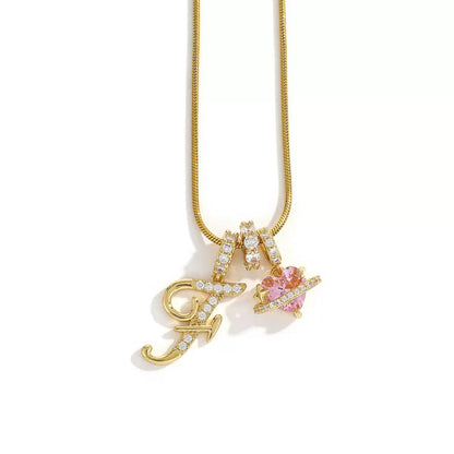 💖 LAST DAY – 57% OFF ✨ 3-layer pendant necklaces with initials A-Z 🎀 | Personalized & elegant