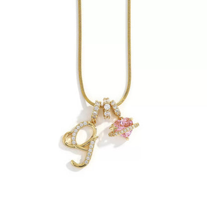 💖 LAST DAY – 57% OFF ✨ 3-layer pendant necklaces with initials A-Z 🎀 | Personalized & elegant