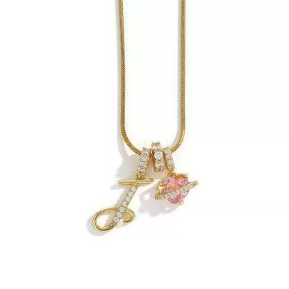 💖 LAST DAY – 57% OFF ✨ 3-layer pendant necklaces with initials A-Z 🎀 | Personalized & elegant
