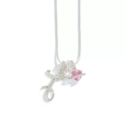 💖 LAST DAY – 57% OFF ✨ 3-layer pendant necklaces with initials A-Z 🎀 | Personalized & elegant