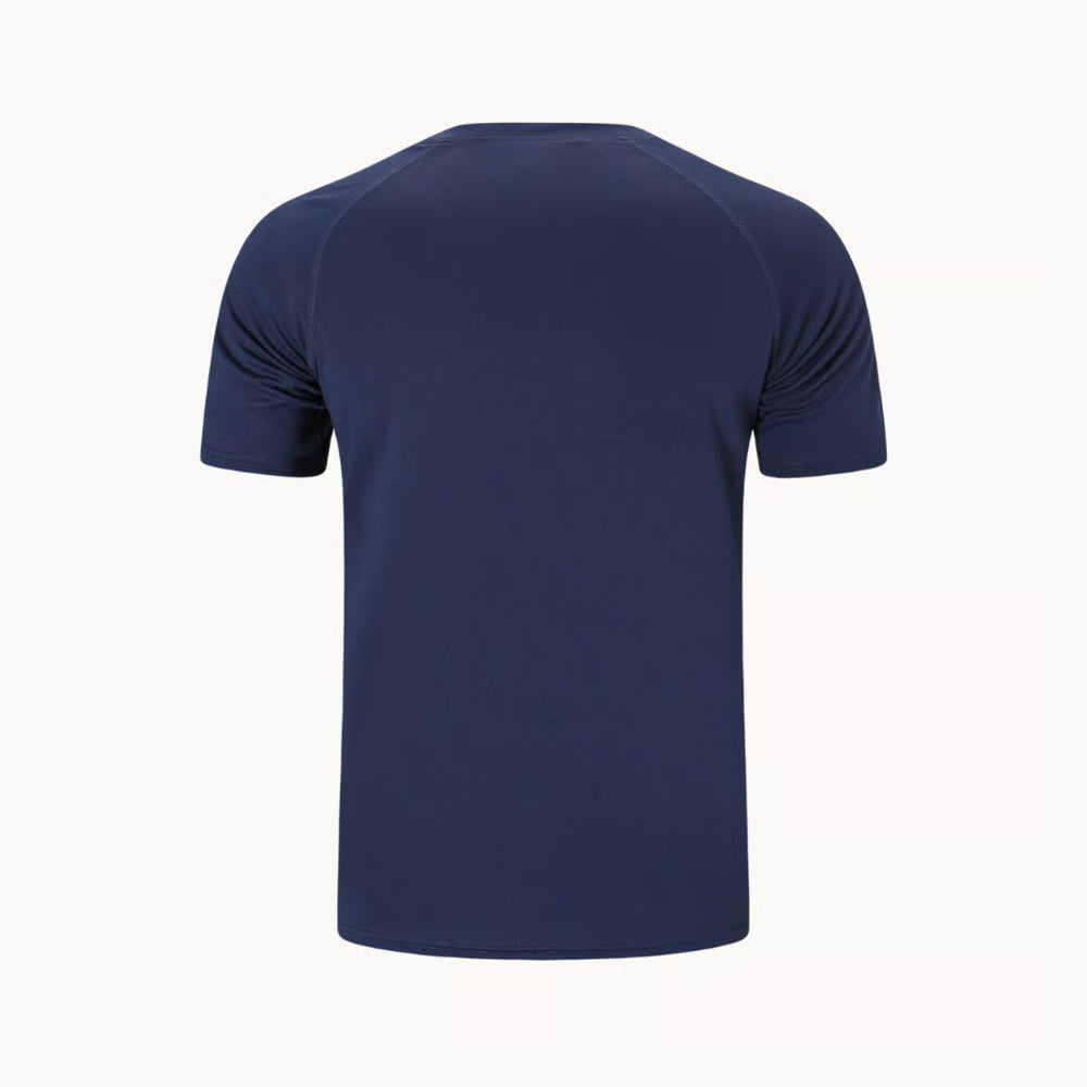 Men's Plain Round Neck Raglan Sleeve