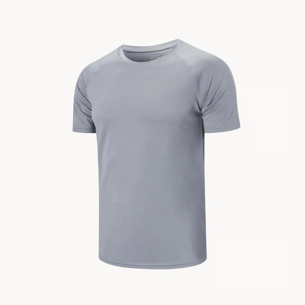 Men's Plain Round Neck Raglan Sleeve