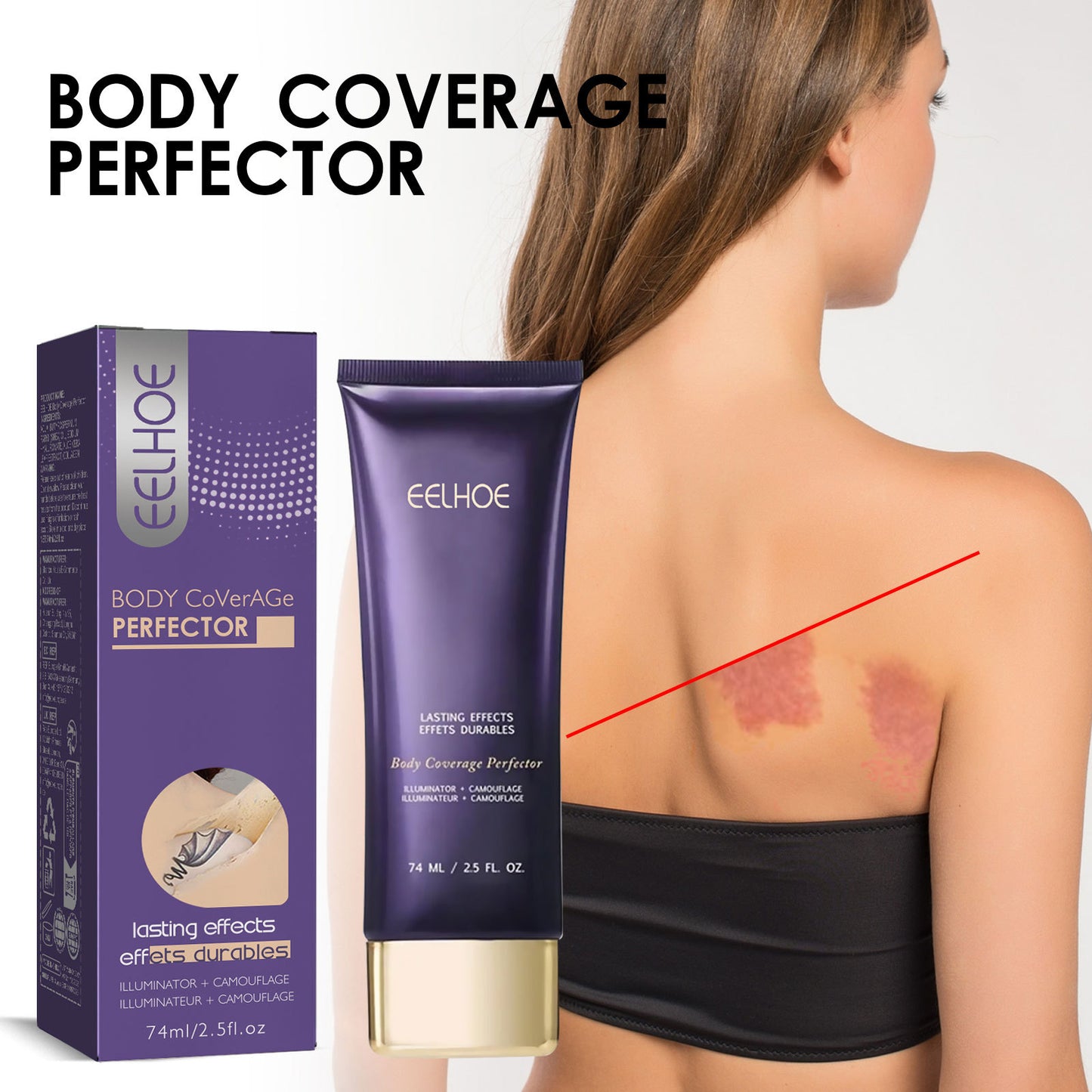 ✨ Body Coverage Perfector – Waterproof, lightweight & flawless body makeup