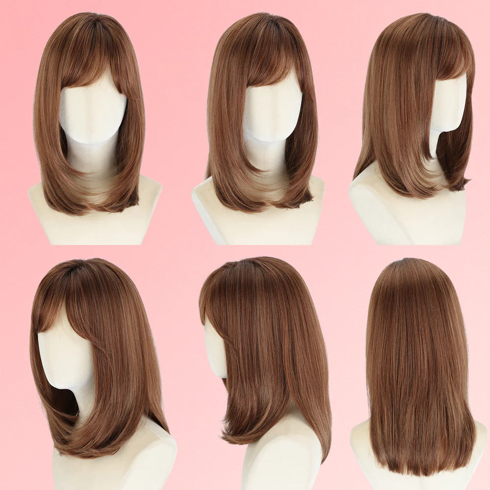 Ramona - Short Blonde Highlight Bob Wig