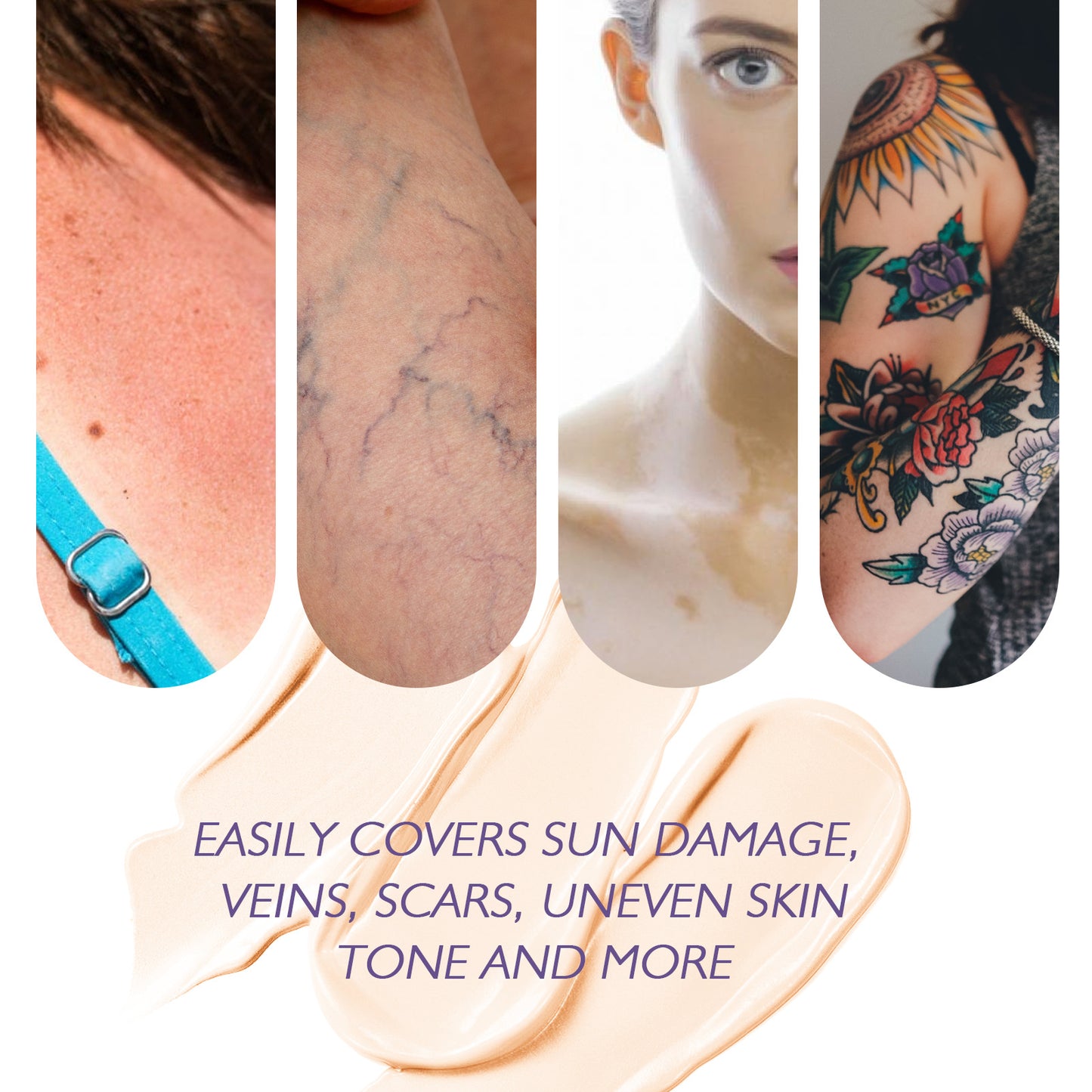 ✨ Body Coverage Perfector – Waterproof, lightweight & flawless body makeup