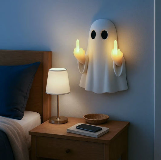 👻Ghost Middle-Finger LED Lamp