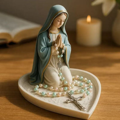 🔥Virgin Mary Rosary Holder - ✝️With Necklace