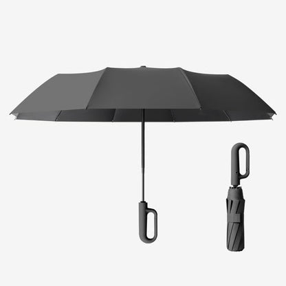 Creative Ring Buckle Windproof Reinforced Umbrella (Premium Quality, Proven Performance: Auto-Open, 125cm Wide, 20 Wind-Resistant Fiberglass Ribs – You Get What You Pay For.)