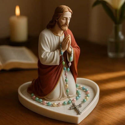 🔥Virgin Mary Rosary Holder - ✝️With Necklace