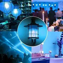 🔥👻LED Flame Light Bulbs, 4 Modes Flickering Light Bulbs with Upside Down Effect