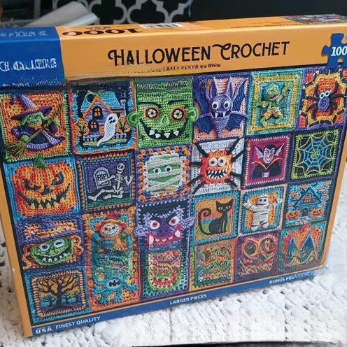 🔥Early Halloween Sale - Halloween Crochet Puzzle