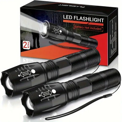 UltraBright Tactical Rechargeable Flashlight