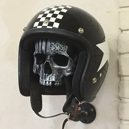 Motorcycle Skull Helmet Holder（🎁Halloween gift for riders）