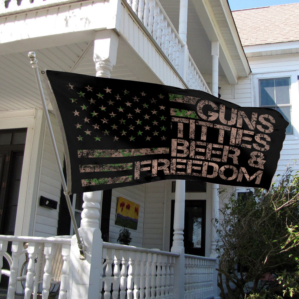 American Flag Pattern Garden Flag without Flagpole