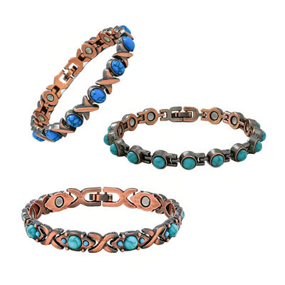 Antique Copper Magnetic Bracelet