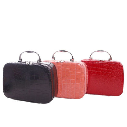 Portable Sewing Kit in Faux Leather Case