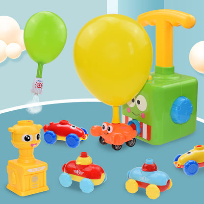 🎁Fun Packed Balloon Car Toy Pump Set