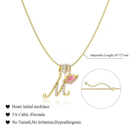 💖 LAST DAY – 57% OFF ✨ 3-layer pendant necklaces with initials A-Z 🎀 | Personalized & elegant