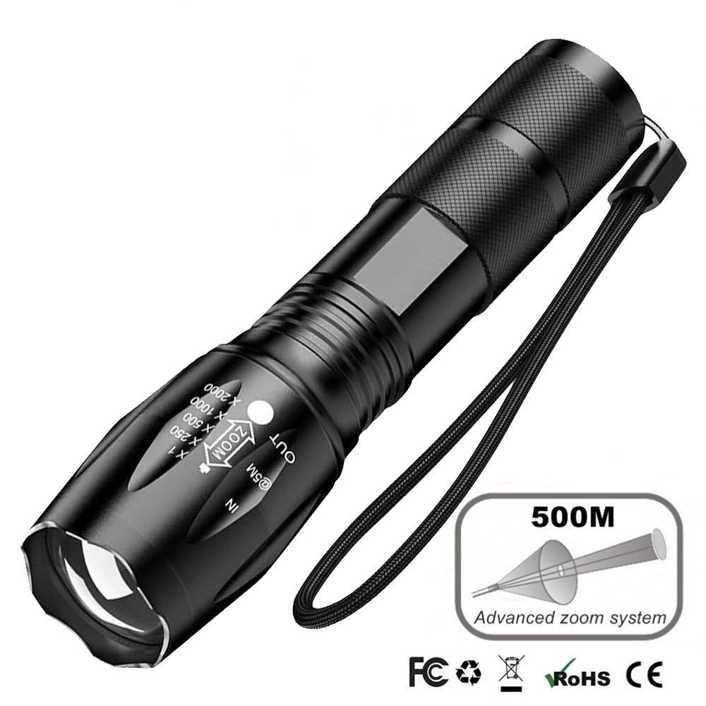 UltraBright Tactical Rechargeable Flashlight