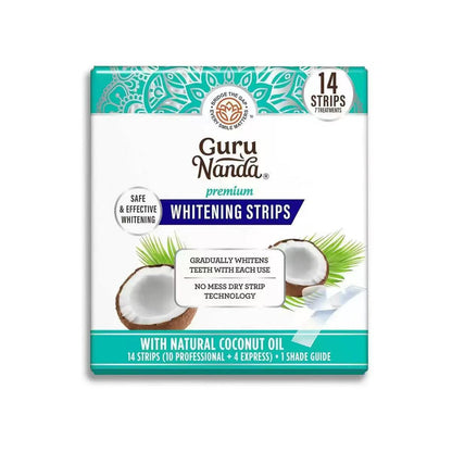 Premium Teeth Whitening Strips – Enamel-Safe with Coconut Oil