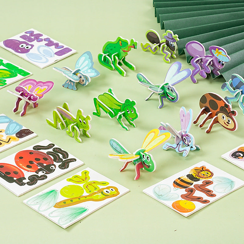 🔥Educational 3D Cartoon Puzzle