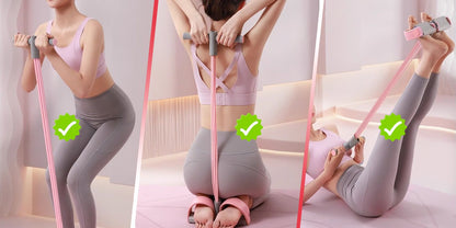 💪 Multifunction Pedal Resistance Band🏋️
