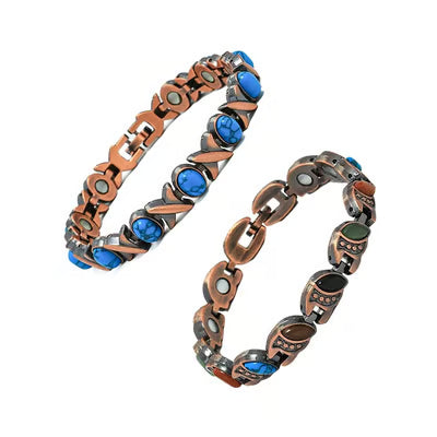 Antique Copper Magnetic Bracelet