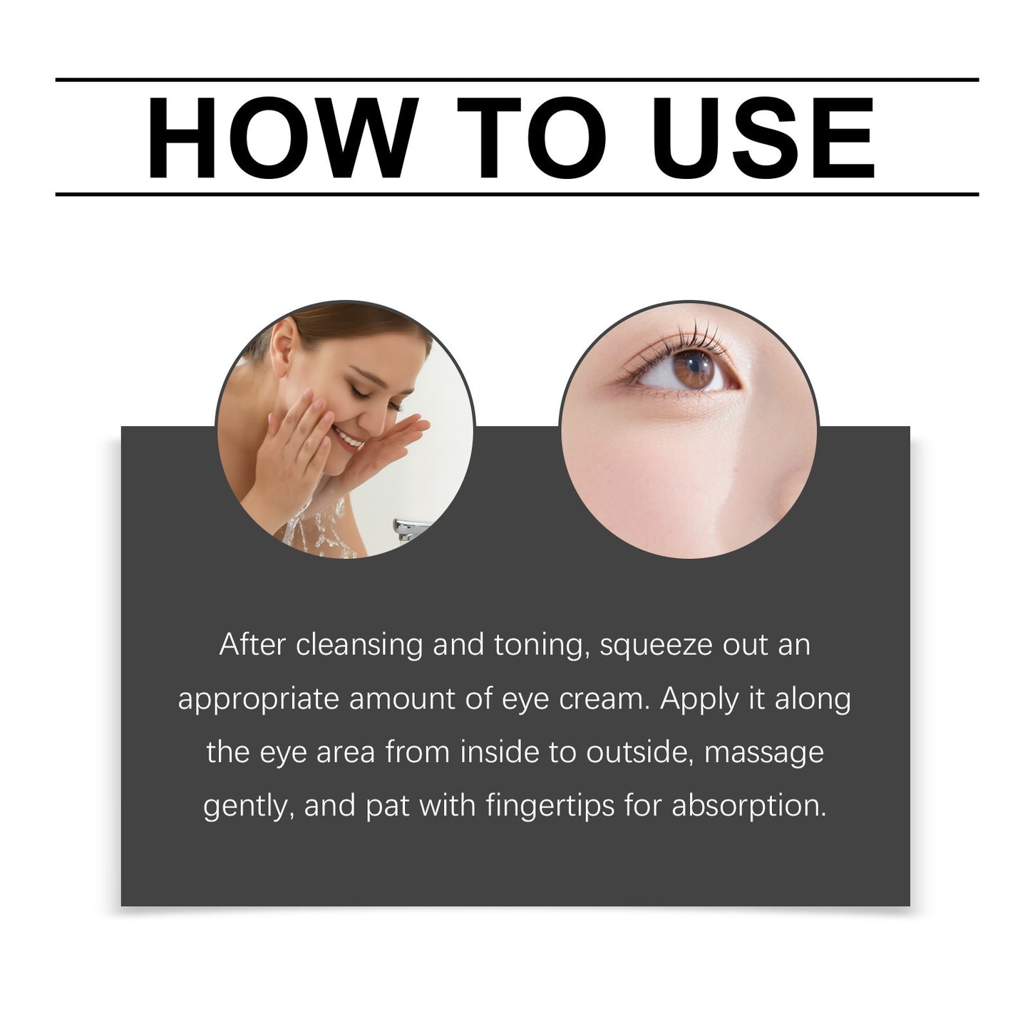 Instant Eye Lift Cream – Temporary Under-Eye Tightener for Puffiness, Wrinkles & Dark Circles
