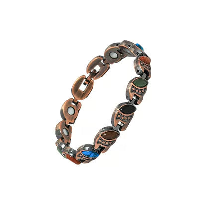 Antique Copper Magnetic Bracelet